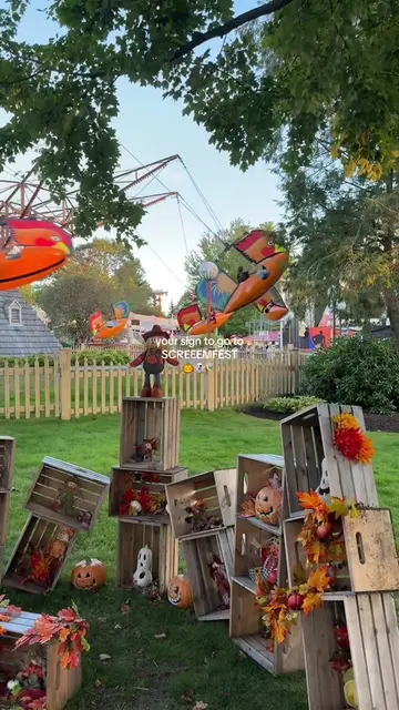 📍Canobie Lake Park #canobielakepark #screeemfest #halloween #screamfest #hallow