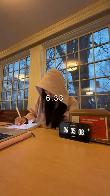 4:40am Saturday Harvard college morning routine vlog  @Manifu Jewels bracelet @V
