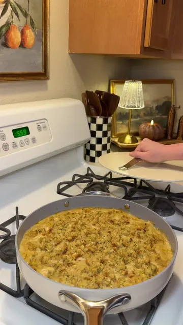 This chicken and stuffing casserole is the perfect weeknight dinner for fall & i