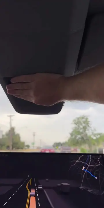 Do NOT try to cover the interior camera of the Tesla Cybercab