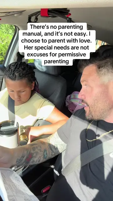 There’s no parenting manual, and it’s not easy. I choose to parent with love. He