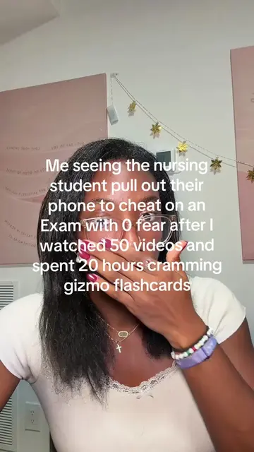 cheating is sooo 2016, let’s just actually study 😭 #nursingschool #studytok #nu