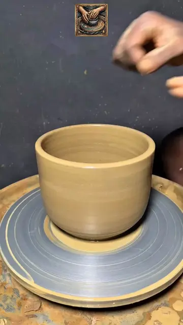 Satisfying Pottery Art & Craft Freshly cut live straight off the wheelOwn a true