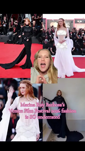 Marina Ruy Barbosa’s Venice  Film Festival 2026 fashion  is SO underrated… a fas