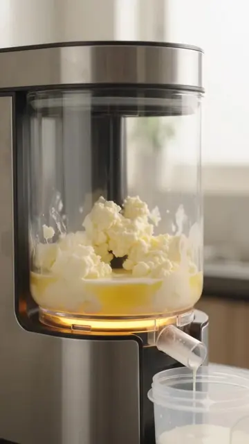Future meets tradition! Watch this AI appliance turn fresh malai into liquid gol
