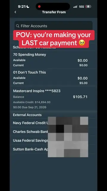 $1,000 left turned into $0. 🥹🔑 I originally financed my car for 72 months. I d