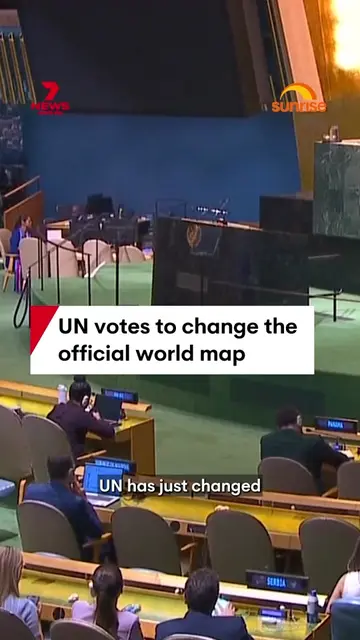 The UN has just voted to change the official world map. It turns out Africa is m
