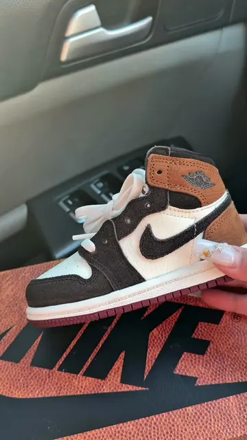 His fall collection is about to be 🔥☄️ 🤎🦂 #toddlershoes #fallshoes #jordanret