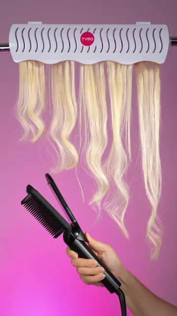 every length deserves a sleek moment. #TYMO #CurlsTYMO #HairMatters #hairtools #
