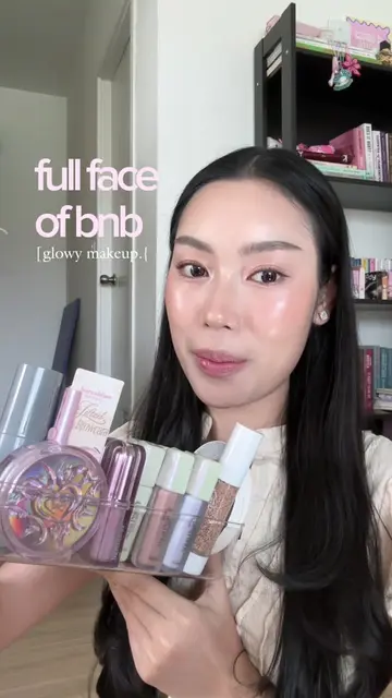 full face of @barenbliss_th (glowy makeup) #barenblissแบร์แอนด์บลิซ #barenblissp
