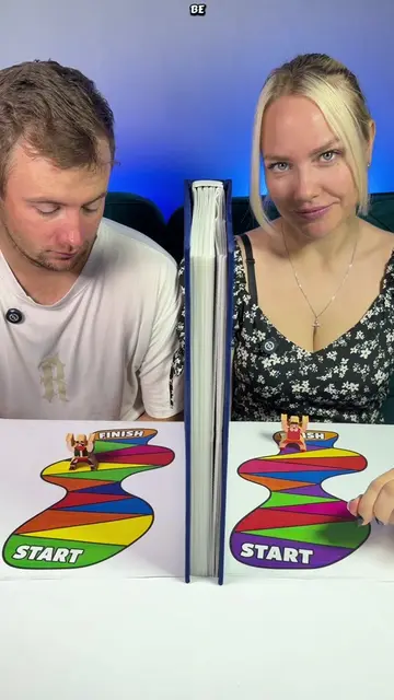 Who has a more developed intuition🌈#boardgame #challenge #game #playtime #coupl