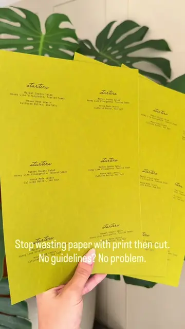 STOP using Print Then Cut for personalised stationery 👀 This is how I cut print
