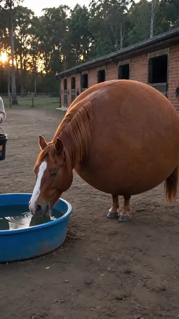 Just a regular horse 🐴 #ImpossibleAnimals #FunnyAnimals #HorseTok