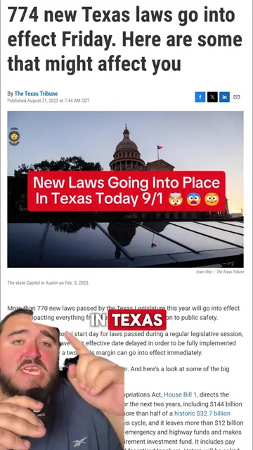 NEW TEXAS LAWS TODAY 9/1 #texas #law #covid19 #transgender #fypシ  