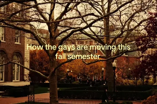 How we moving this fall. 🍂🖤 #gay #gaylove #fallsemester #studymotivation #univ