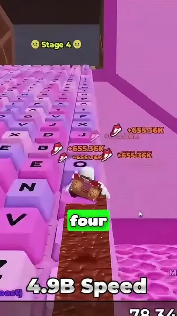 Today in +1 speed keyboard escape, 4 new codes just dropped in the new update #r