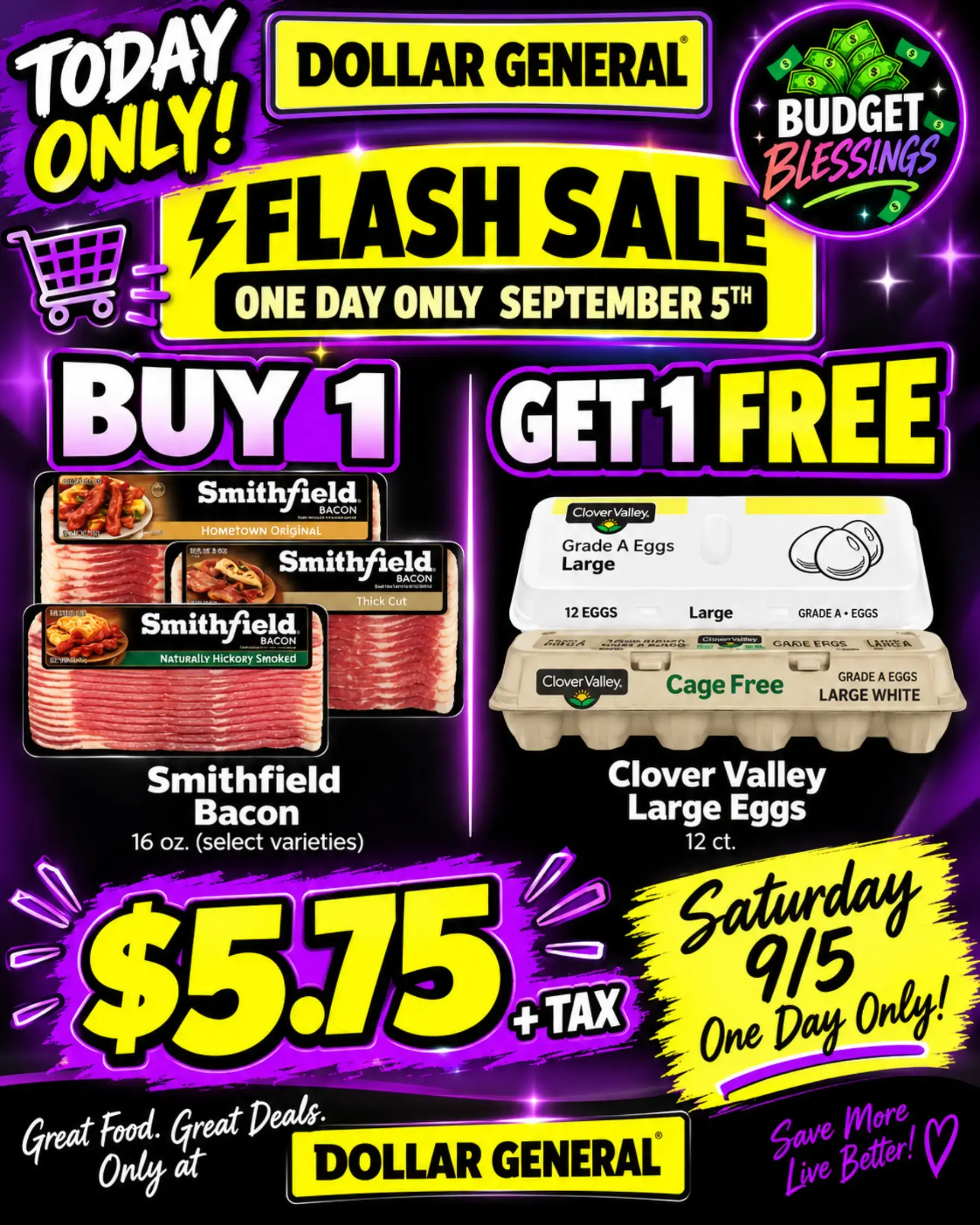 🚨 RUN TO DOLLAR GENERAL! 🚨 This ONE-DAY-ONLY Flash Sale is happening TODAY, Se