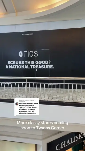 Replying to @anthony.from.dc  More stores opening up at Tysons Corner.  I don’t 