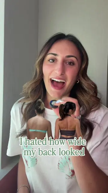 I used to think my back looked wide because I needed to lose more fat… but for m