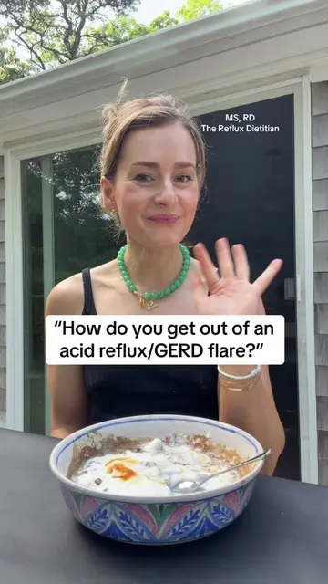Yesterday a client asked what my own go-to is when reflux spikes to a 10 out of 