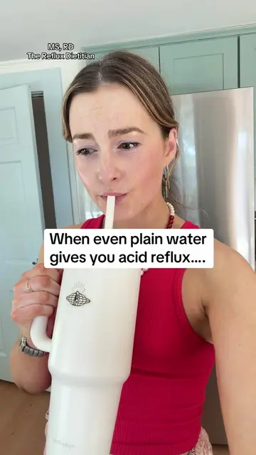 If even a sip of plain water makes your throat burn, that is frightening. Water 