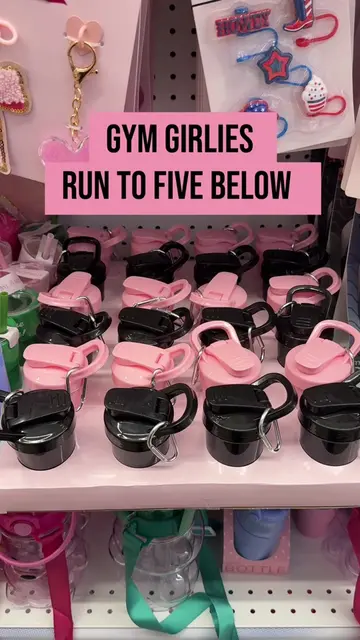 $2 Mini Shaker Bottle Keychains at Five Below! 👀🏋️‍♀️ Perfect for us gym girli