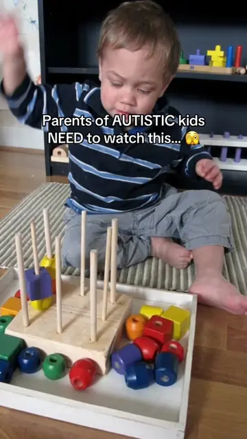 Now he calms down super fast 🥹  Comment “CALM” to get yours 💤 #autistic #autis