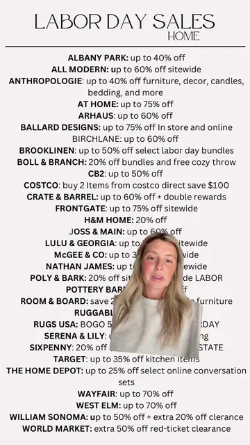 PART 3 // home Labor Day sales !! #labordaysales #laborday #labordayweekend #wee