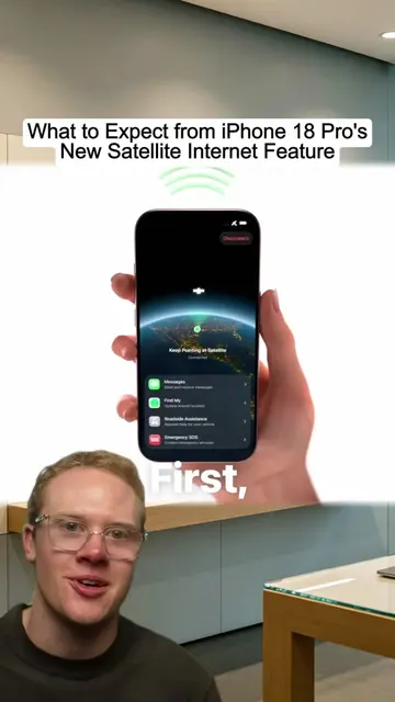 Could the iPhone 18 Pro be turning into a full-featured satellite phone? Rumors 