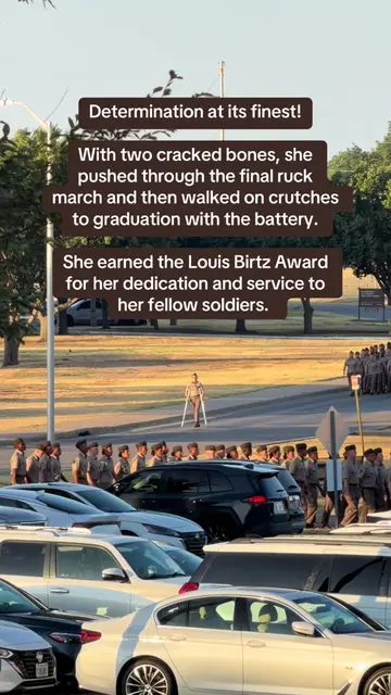 My little sister was injured in the final ruck march during BCT, but she was det
