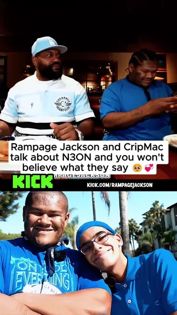 Rampage Jackson and CripMac talk about N3ON and you won't believe what they say 