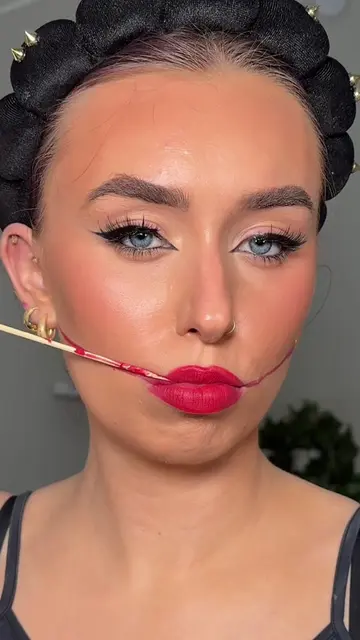 6 easy halloween makeup hacks 🖤 save for inspo! #halloweenmakeup #halloweenmake