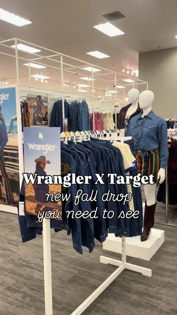 Denim season called… and Wrangler answered. 🤠🍂 The NEW Wrangler x Target colle
