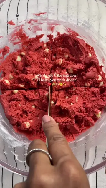 ❤️🍪🧼 We should Bake together! (I Bake, you wash dishes) 🫶🏼Follow me for more