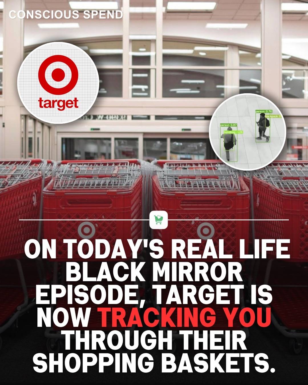 On today's real life Black Mirror episode, Target is now tracking you through th