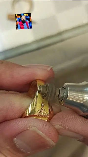 weight 5 gram. handicrafts satisfying work on jents goldring🥰#TikTokCreatorSear