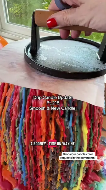 Replying to @Brooke👹💩🥸 Drop your drip candle questions and color requests in 