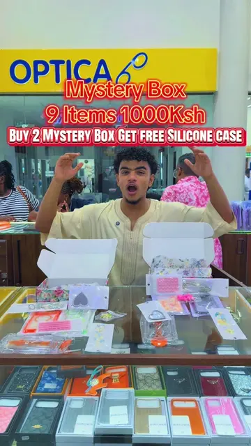 🎁✨ THE ICONIC BY SG MYSTERY BOX IS HERE! ✨🎁 Pay only KSh 1,000 and get KSh 3,5
