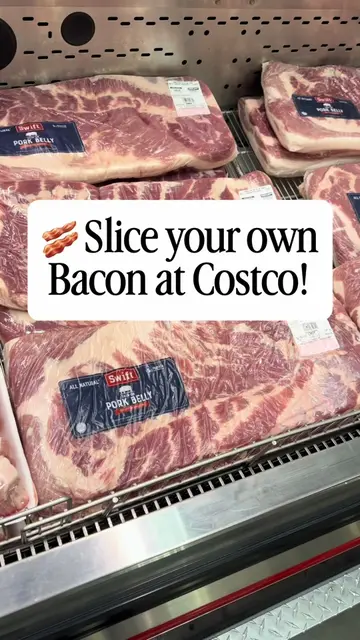 Costco just dropped some sliced pork belly! Really easy to cook as is or slice i