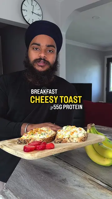 HIGH PROTEIN MEALS 1/9: Breakfast Meal 1 Starting the series with a cheesy, vegg