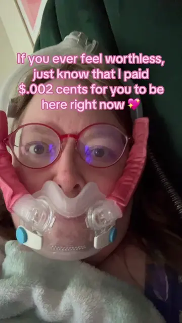 You’re priceless to me 💖 #creatorsearchinsights #cpap #sleepapnea #inspired #fu