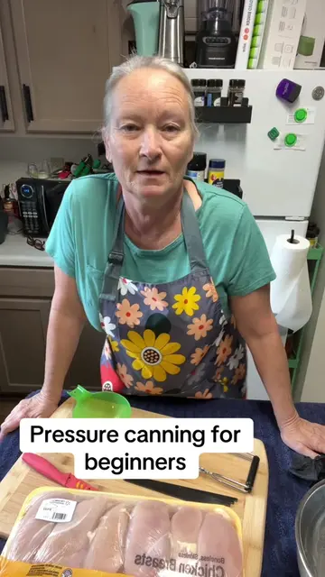 Pressure canning for beginners#fyp 