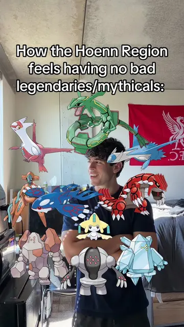 they are all goated #pokemon #hoenn #legendarypokemon 