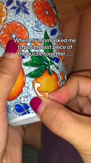 POV: your new favorite decor started as a puzzle 🧩🌷 relaxing to build, satisfy