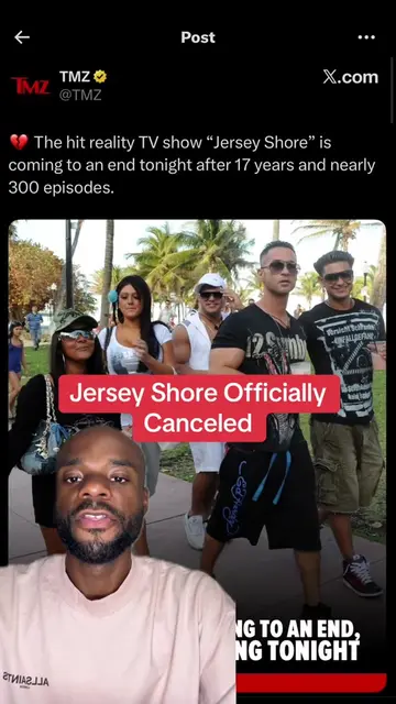 Jersey Shore is canceled after 17 years. #TyreakToldYou #JerseyShore #Canceled #