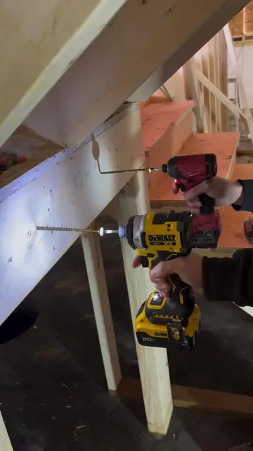 Milwaukee 18V Fuel Surge vs Dewalt 20V XR #carpentry #customhome #foryoupage #ne