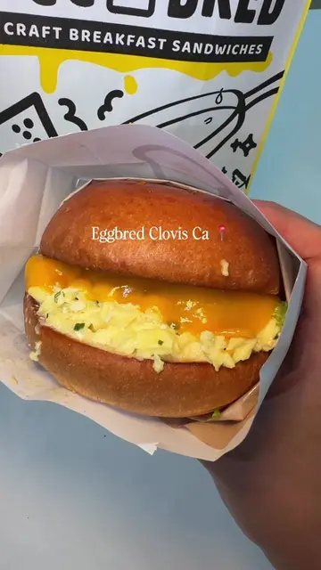 Clovis has a new breakfast spot! 🍳✨ EggBred⁠ officially celebrated its Clovis g