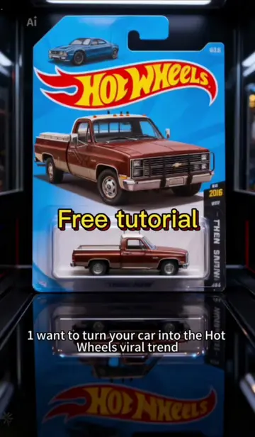 How to turn your car into the Hot Wheels viral trend, car Hot‑Wheels effect, car