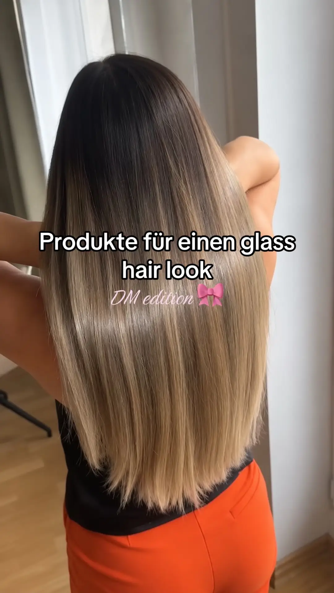 rennt zu DM!!! @Pomélo+Co. 😍 #glasshair #glasshairlook #dm #pomelo #hairtok 