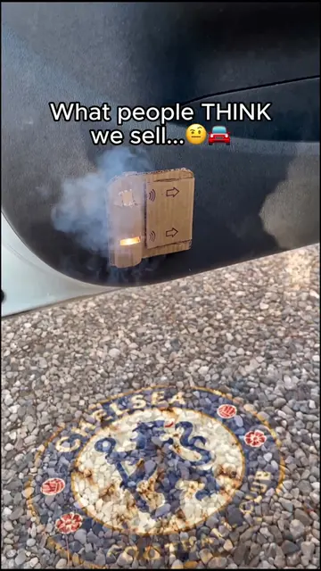 Link to buy the projector on my profile🔗⚽️ #football #car #projector #chelsea #